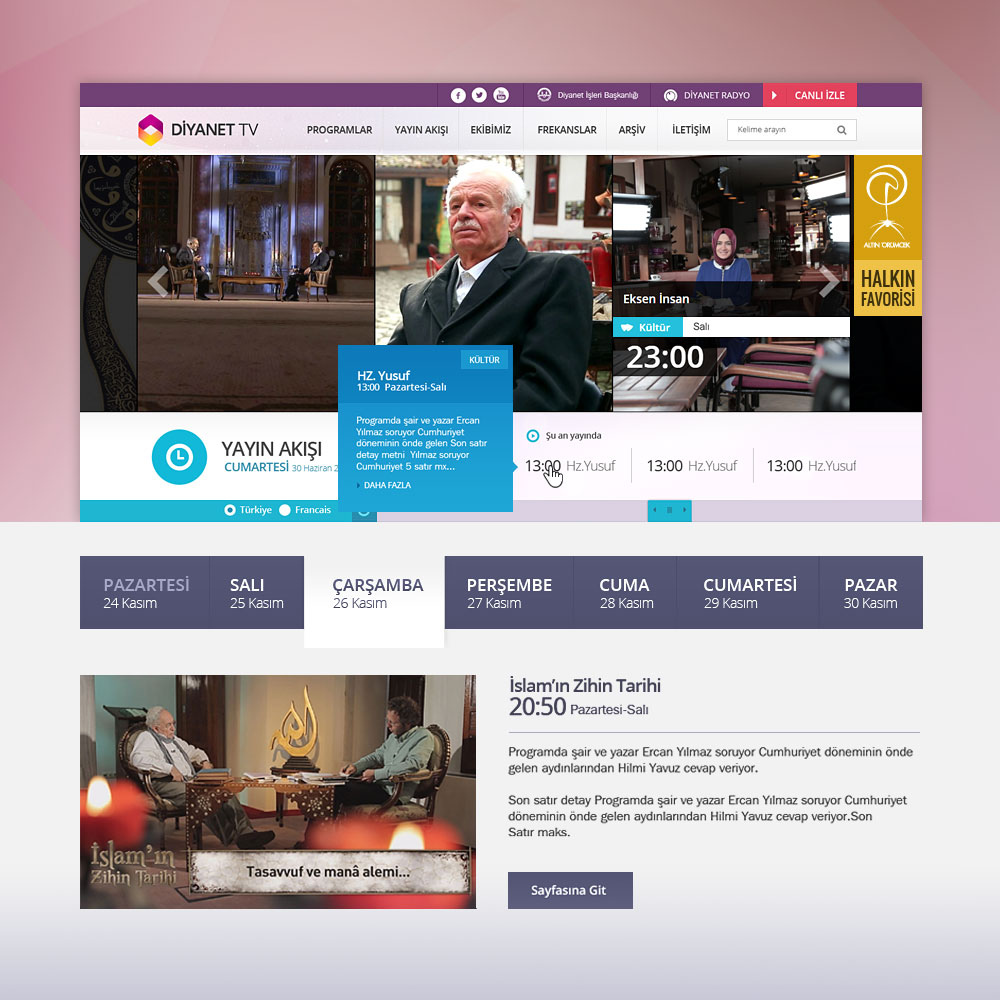 TRT Diyanet TV Resmi Web Sitesi